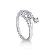 Anello Lux Gioielli Donna in Oro bianco ATLK3081012;3;BI - ATLK3081012;3;BI